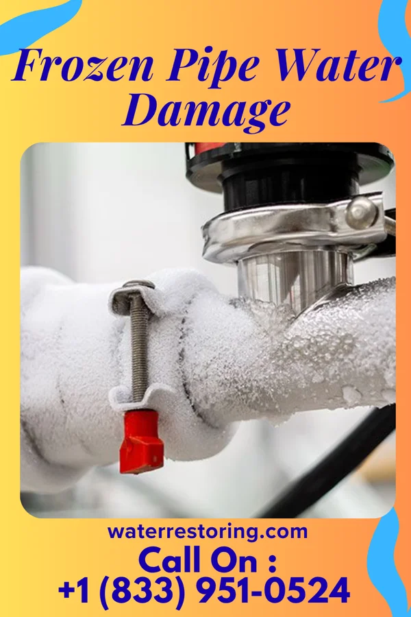 Frozen Pipe Water Damage in Lone Grove, OK